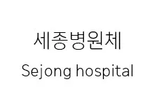 [추천] 세종병원 전용서체